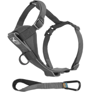 Kurgo Dog Tru-Fit Smart Walking Harness Grey Medium