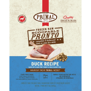 Primal Dog Raw Duck w/Turkey & Fish Pronto 4 lb