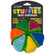 Spunky Pup Stuffies Treat-Dispensing Plush Toy The Wedge