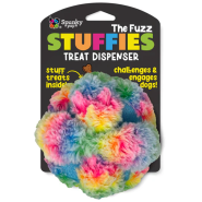 Spunky Pup Stuffies Treat-Dispensing Plush Toy The Fuzz