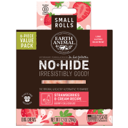 Earth Animal Dog Roll Strawberries & Cream 6pk