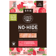 Earth Animal Dog/Cat Stix Strawberries & Cream 20pk