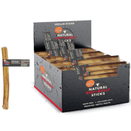Canine Naturals Beef and Bully Sticks Medium 5" 48ct Bulk