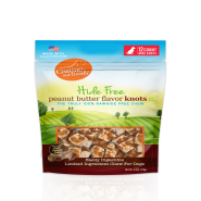 Canine Naturals Hide-Free PntButter Mini Knots 12 Pk