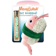 Meowijuana Cat Toy Get Wrapped Shrimp Sushi