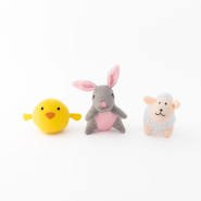 ZippyPaws Easter Miniz Easter Friends 3 pc