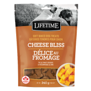 Lifetime Dog Treats Soft Baked Cheese Bliss 340g
