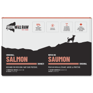 Iron Will Raw Dog Original Salmon 12/1lb