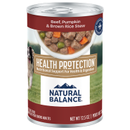 NB Dog Health Protection Beef & Pumpkin Stew 6/12.35oz