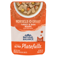 NB Cat Platefulls Indoor Turkey&Duck in Gravy Pouch 24/3oz