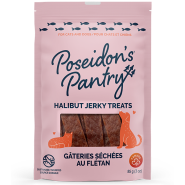Poseidon's Pantry Dog Jerky Halibut 85g