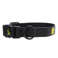 BeOneBreed Silicone Collar Black Medium 11-19"