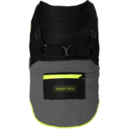 Canada Pooch Cool Factor Harness Jacket Black Size 12