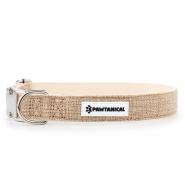 Pawtanical Hemp Collar Medium 1"x14-20" Khaki