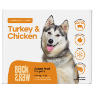 Back2Raw Dog Complete Combo Turkey Blend / Chkn Blend 12/1lb