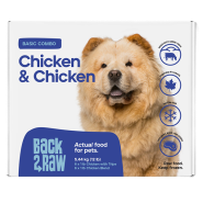 Back2Raw Dog Basic Combo Chicken Blend / Chkn w/Tripe 12/1lb