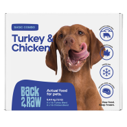Back2Raw Dog Basic Combo Turkey Blend / Chicken Blend 12/1lb