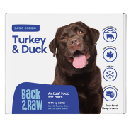 Back2Raw Dog Basic Combo Duck Blend / Turkey Blend 12/1lb