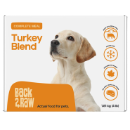 Back2Raw Dog Complete Turkey Blend 3 x 4/1lb