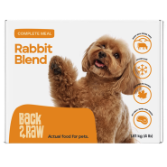 Back2Raw Dog Complete Rabbit Blend 3 x 4/1lb