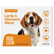 Back2Raw Dog Complete Lamb & Mackerel Blend 3 x 4/1lb