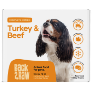 Back2Raw Dog Complete Combo Turkey Blend / Beef 12/1lb