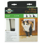 PetSafe Cat Four Way FlapWhite