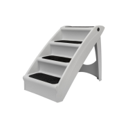 CozyUp Folding Pet Steps 20" Grey