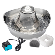 PetSafe Drinkwell Seaside Stainless Steel Fountain 1.8L