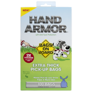 Bags On Board Hand Armor Extra Thick Handle Tie Bags 100 ct