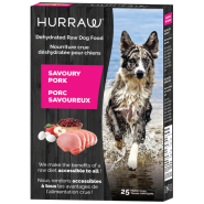 Hurraw Dog Dehydrated Raw Pork 2.5 kg (25 metric cups)