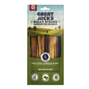 Great Jack's Dog Canadian Bully Sticks 5"- 7" 6 pk