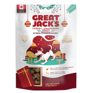 Great Jack's Dog Holiday Treats Turkey Cranberry 142g