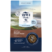 ZIWI Peak Dog Steam-Dried Beef w/Pumpkin 3.3lb