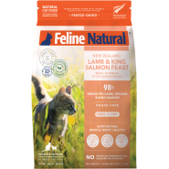 Feline Natural Cat Freeze-Dried Lamb & Salmon 1.8lb