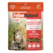 Feline Natural Cat Freeze-Dried Chicken & King Salmon 3.5oz