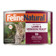 Feline Natural Cat Lamb & Venison 12/6oz Cans