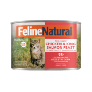 Feline Natural Cat Chicken & King Salmon 12/6oz Cans