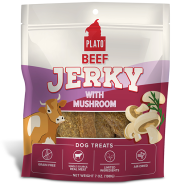 Plato Dog Jerky Beef w/Mushroom 7oz