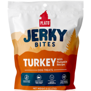 Plato Dog Jerky Bites Turkey w/Pumpkin 6oz