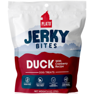 Plato Dog Jerky Bites Duck w/Cranberry 6oz