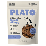 Plato Dog Wellness Chews Skin & Allergy 8oz
