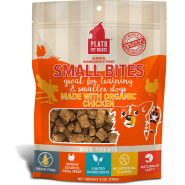 Plato Dog Small Bites Organic Chicken 6oz