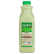 Primal Dog/Cat Frozen Raw Goat Milk GreenGoodness Quart/32oz