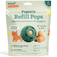 Woof Pet Dog Pupsicle Pops Beef & Peanut Butter Small