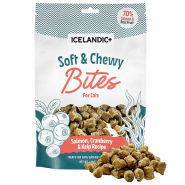 Icelandic+ Cat Soft & Chewy Bites Salmon & Cranberry 1.8oz