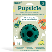 Woof Pet Dog Pupsicle Toy Green Small