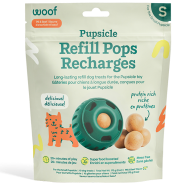 Woof Pet Dog Pupsicle Pops Beef & Peanut Butter Small