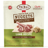 Primal Dog Raw Lamb Nuggets 3 lb