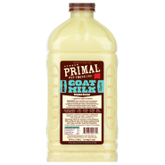 Primal Dog/Cat Frozen Raw Goat Milk HalfGallon/64oz